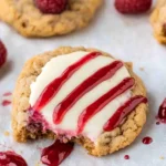 The-best-Crumbl-Raspberry-Cheesecake-Cookies-EVER-Recipe