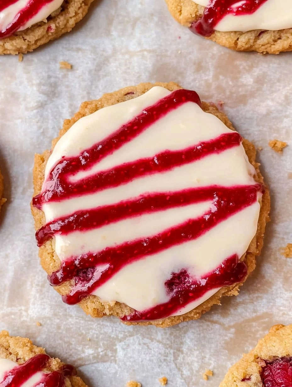 The best Crumbl Raspberry Cheesecake Cookies EVER!