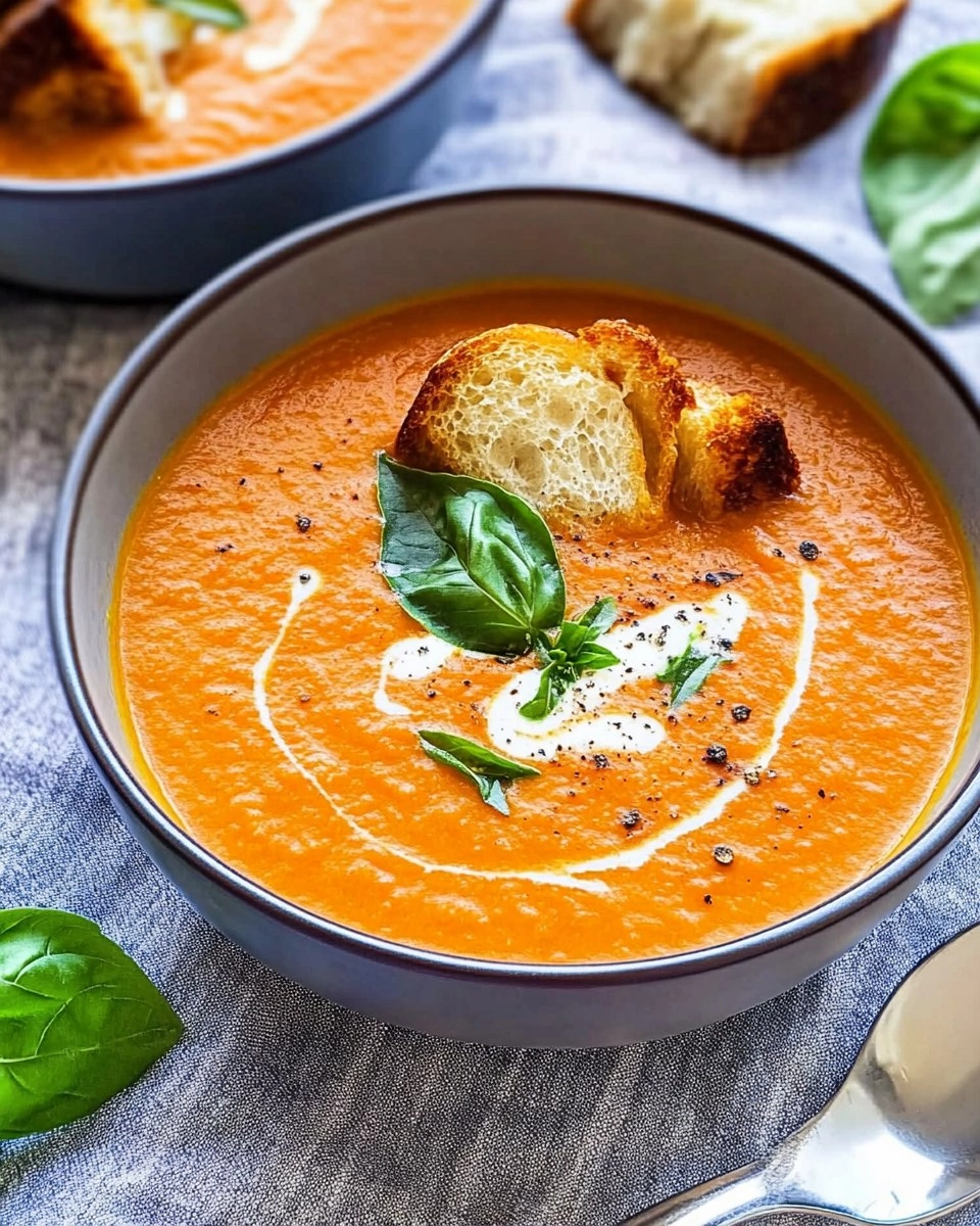 Tomato Soup | Easy Creamy Tomato Soup