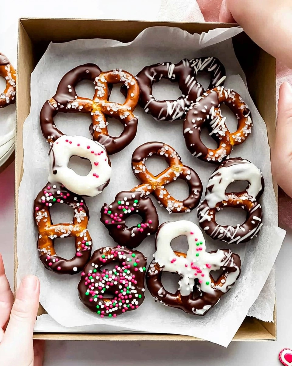 Valentine Chocolate Covered Pretzels for kids 53 Valentine Chocolate Covered Pretzels for kids