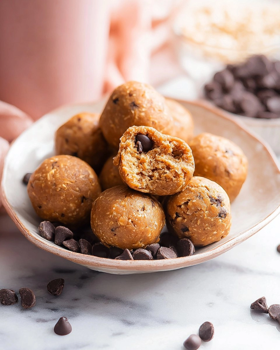 Valentine Peanut Butter Protein Balls