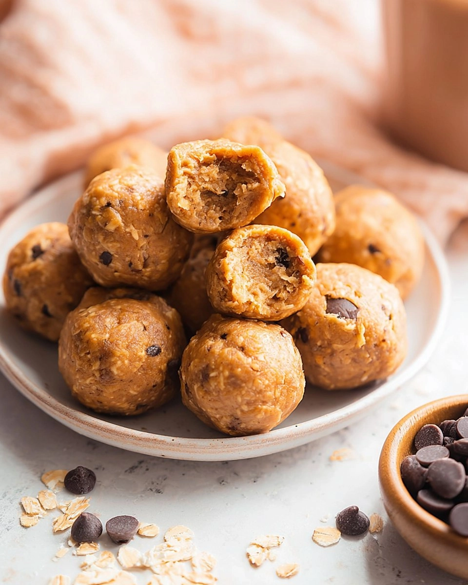 Valentine Peanut Butter Protein Balls