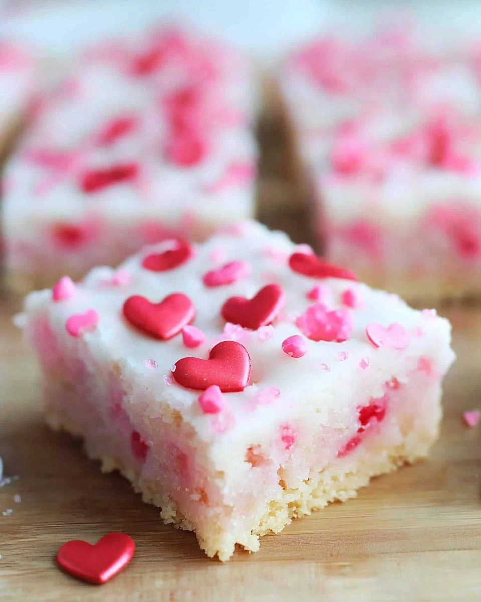 Valentine Sugar Cookie Bar