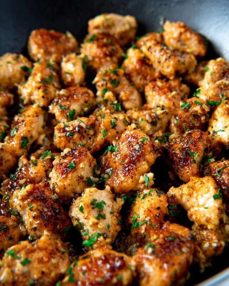 15-Minute-Garlic-Butter-Chicken-Bites-Easy-One-Pan-Recipe