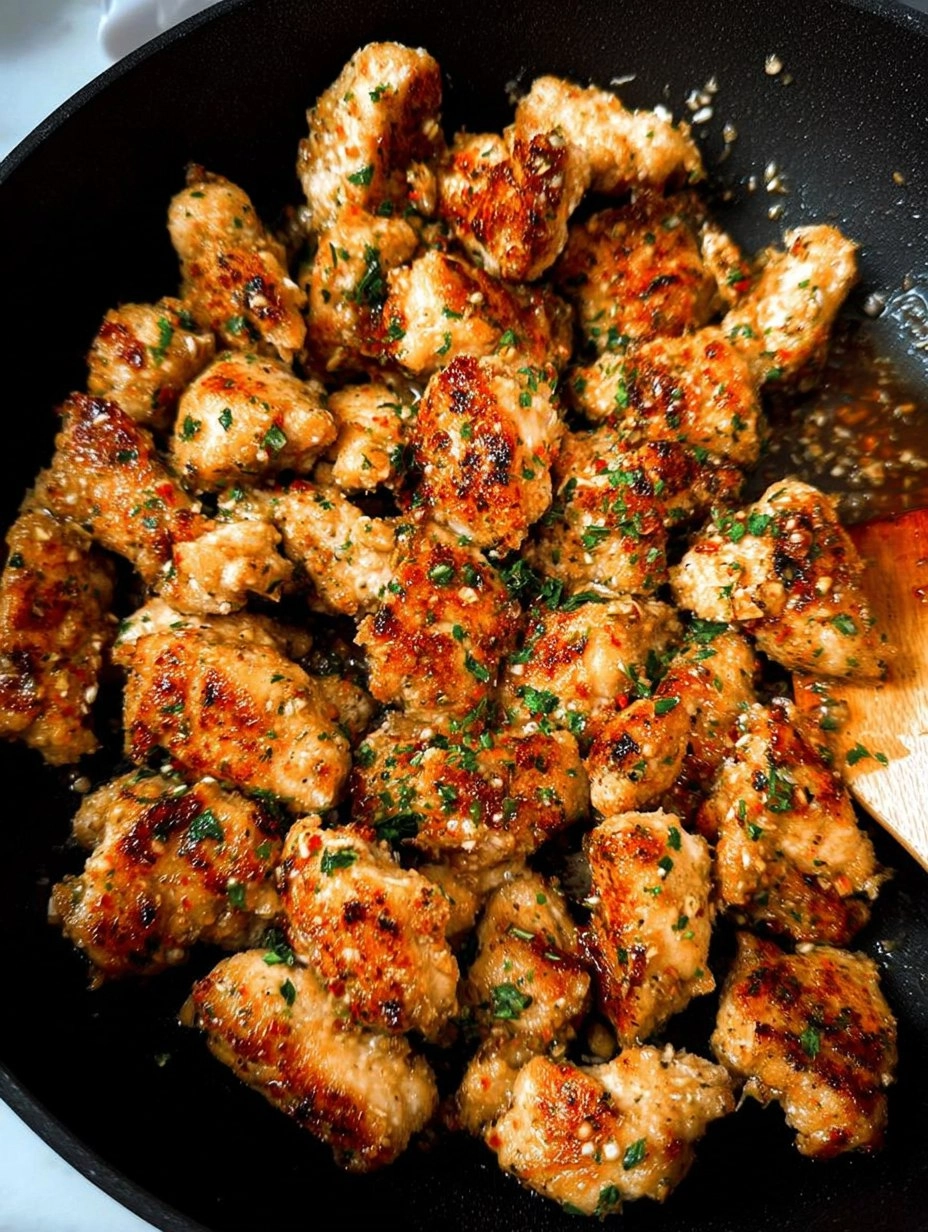 15-Minute Garlic Butter Chicken Bites | Easy One-Pan Recipe 97 15-Minute Garlic Butter Chicken Bites | Easy One-Pan Recipe