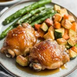 Baked-Honey-Garlic-Chicken-Thighs-with-Veggies-Recipe
