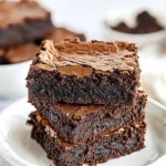Brownies | Fudgy Dark Chocolate Brownies 79 Brownies-Fudgy-Dark-Chocolate-Brownies-Recipe