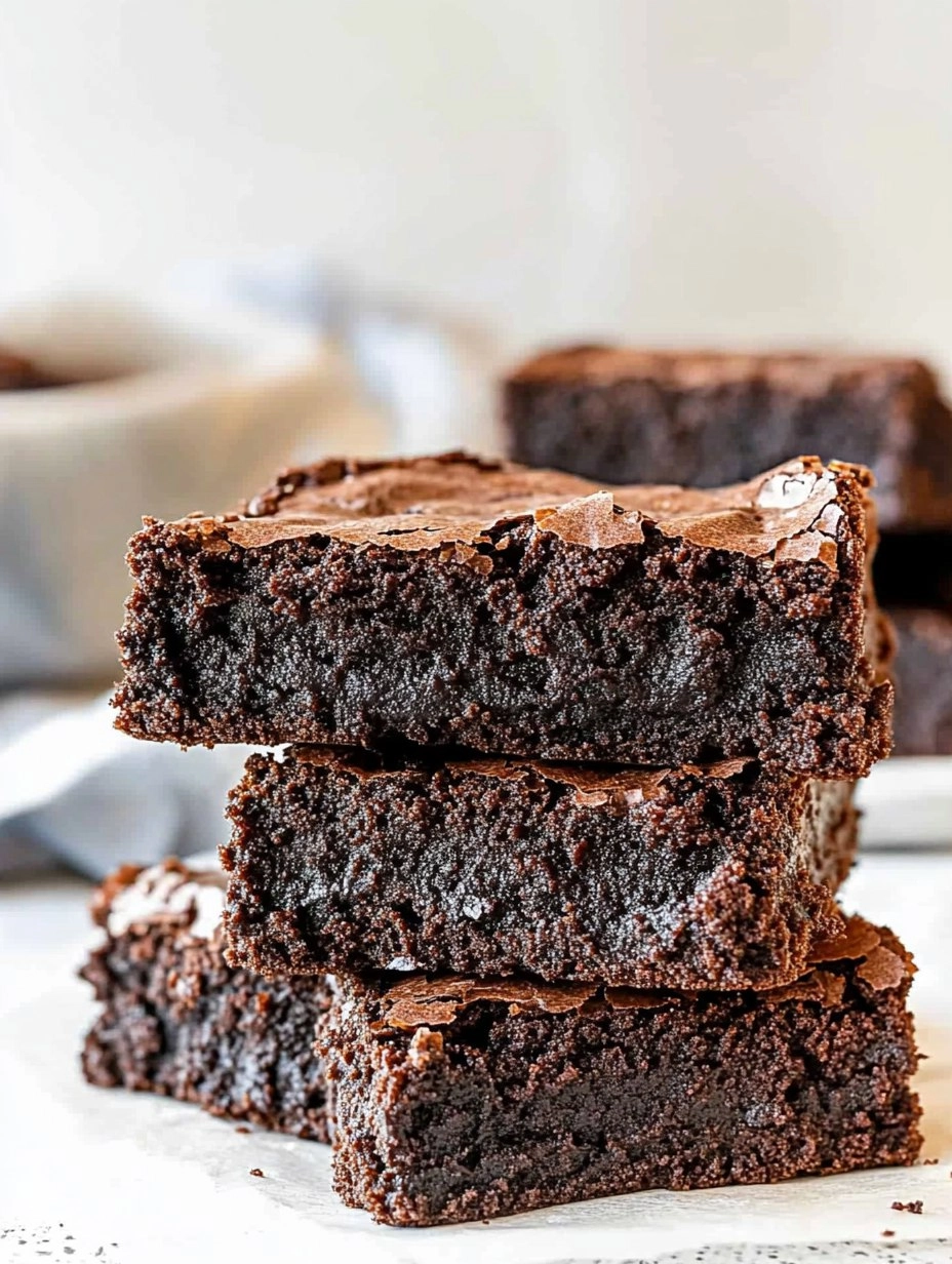 Brownies | Fudgy Dark Chocolate Brownies 77 Brownies | Fudgy Dark Chocolate Brownies