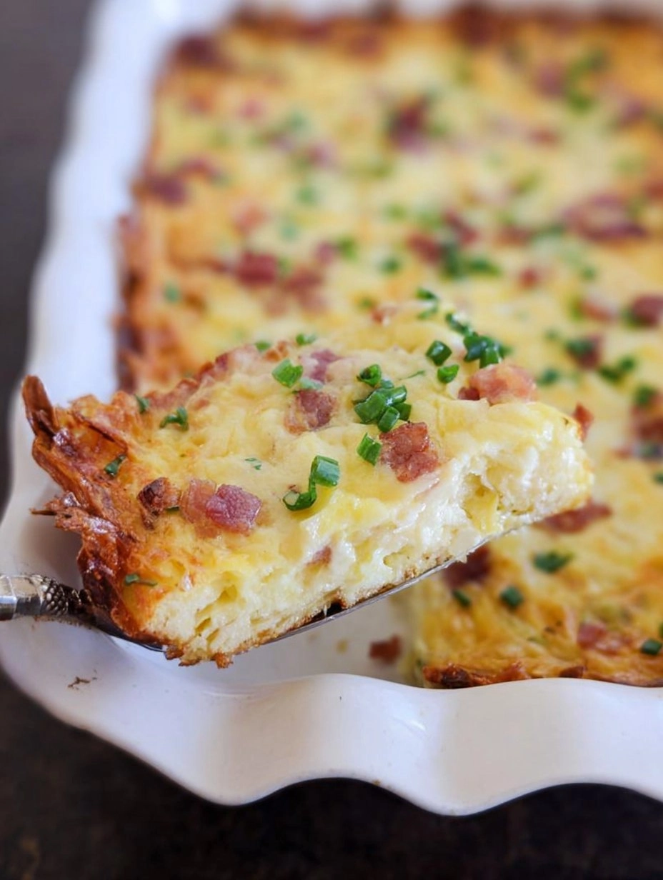 Cheesy Hash Brown Egg Bake (Crowd-Pleasing Easter Brunch Casserole) 102 Cheesy Hash Brown Egg Bake (Crowd-Pleasing Easter Brunch Casserole)