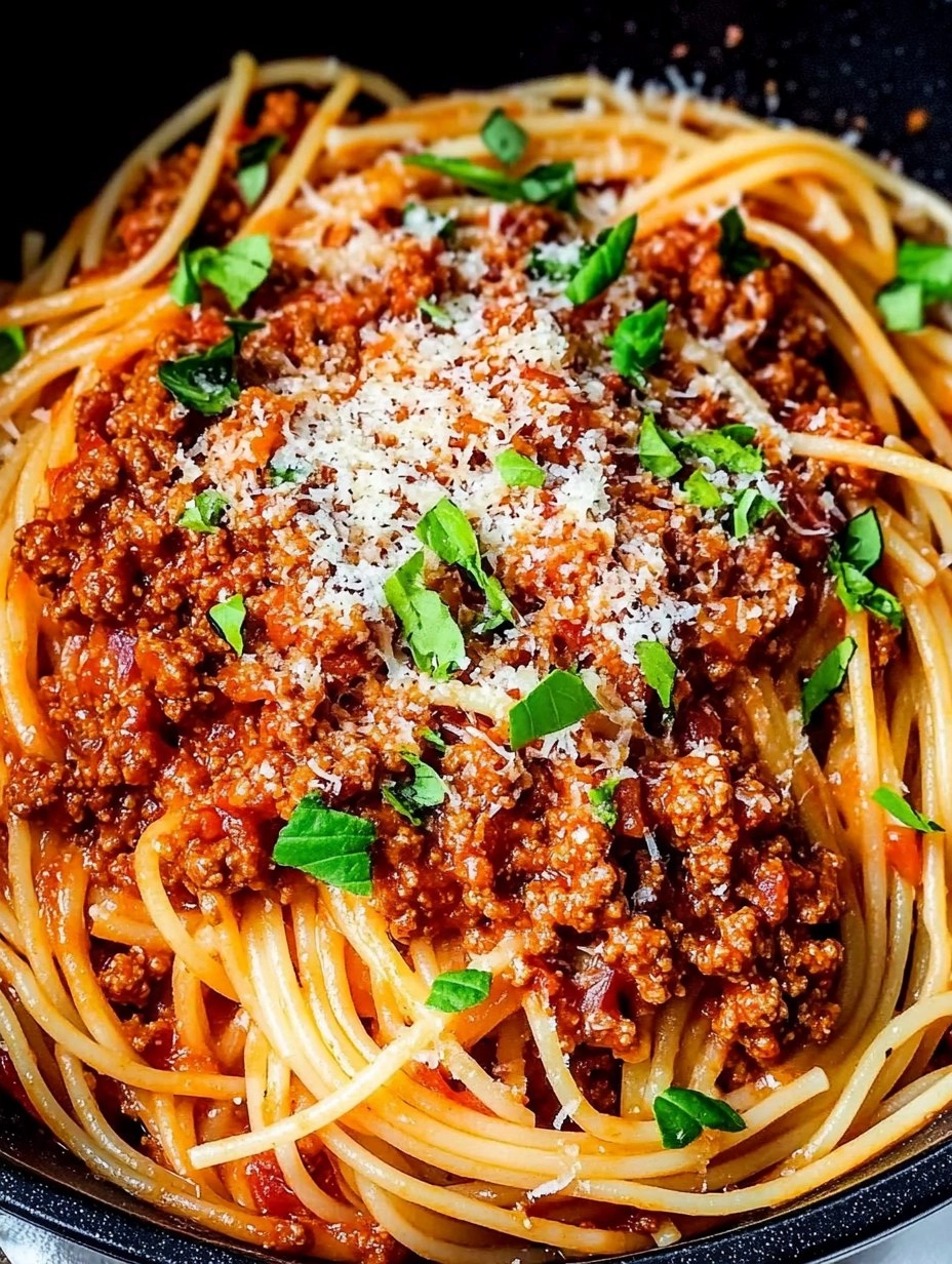 Classic Spaghetti Bolognese (Family Favorite)