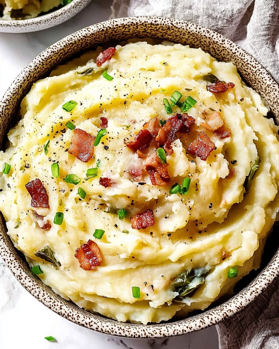Colcannon | Irish Mashed Potatoes with Cabbage and Bacon