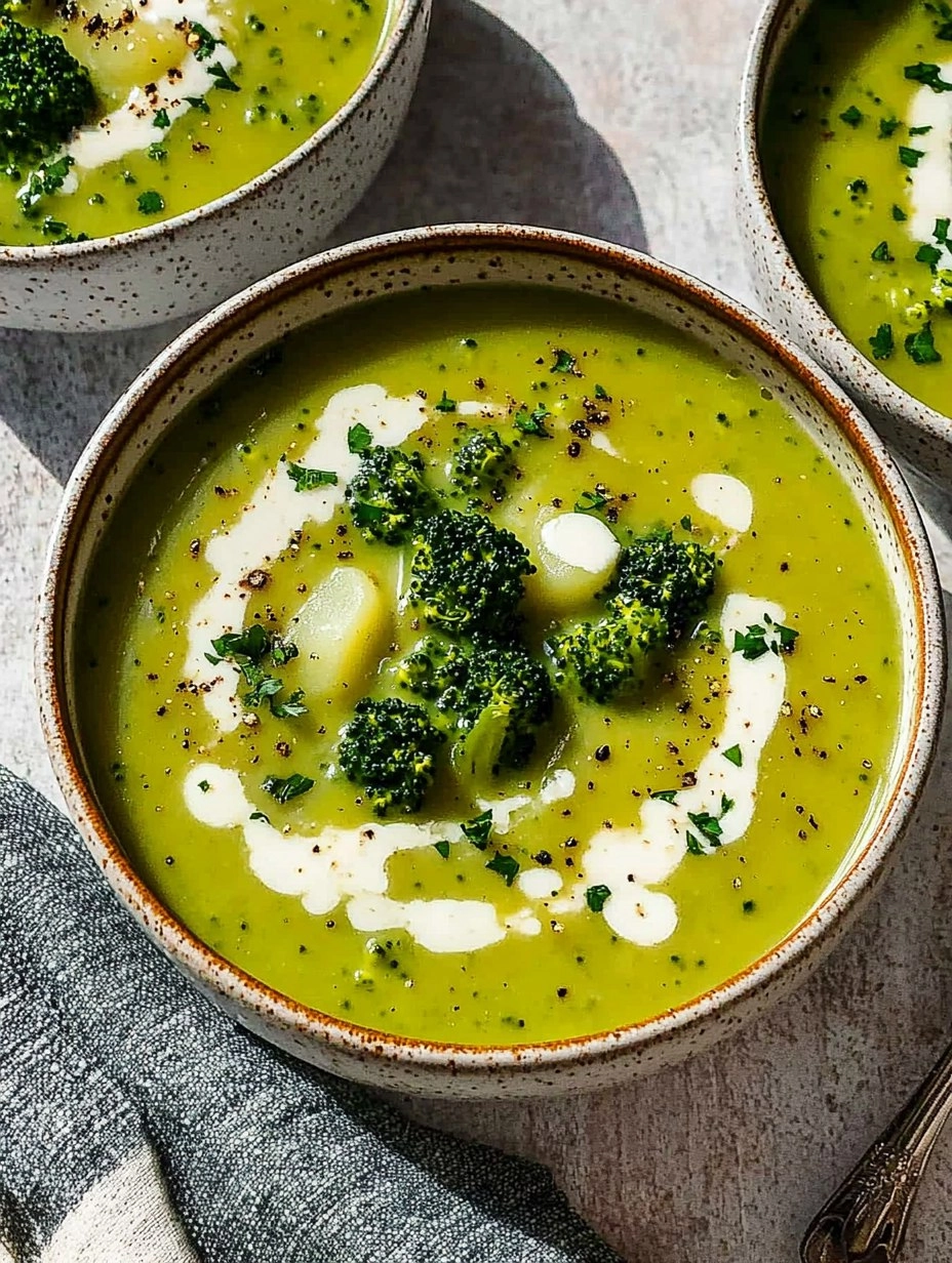 Creamy Broccoli, Leek & Potato Soup (Cozy 30-Minute Winter Bowl)