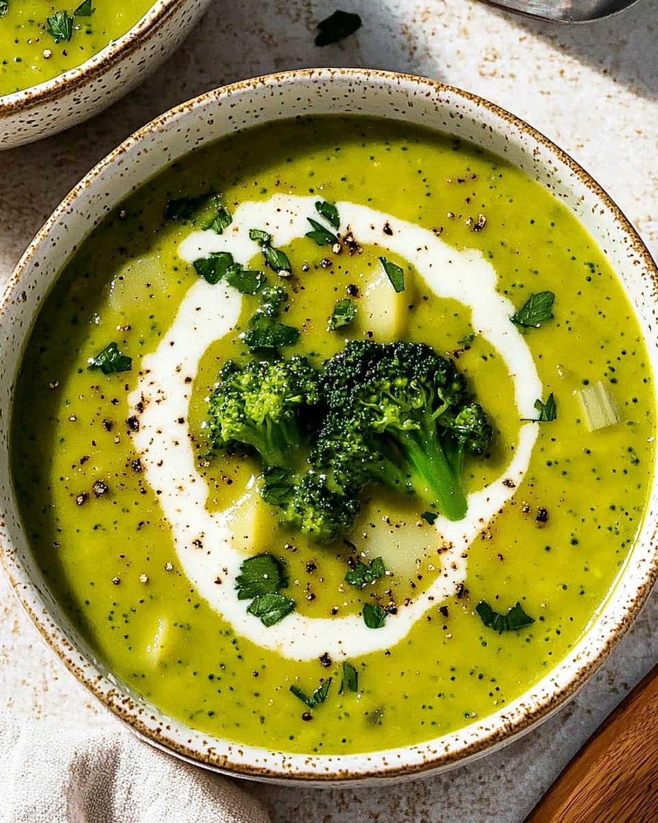 Creamy Broccoli, Leek & Potato Soup (Cozy 30-Minute Winter Bowl)