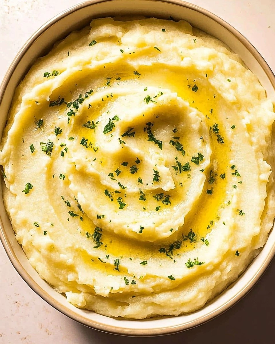 Creamy Garlic Mashed Potatoes (Restaurant Style)