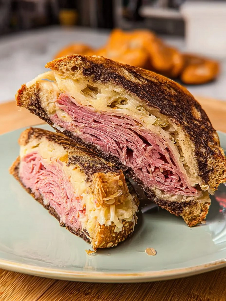Crockpot Reuben Sandwiches 