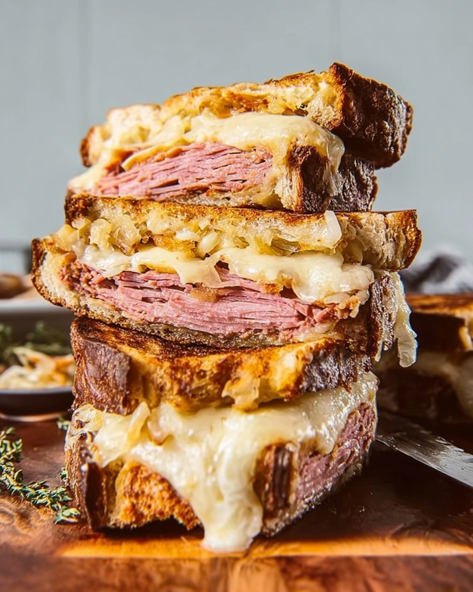 Crockpot Reuben Sandwiches 