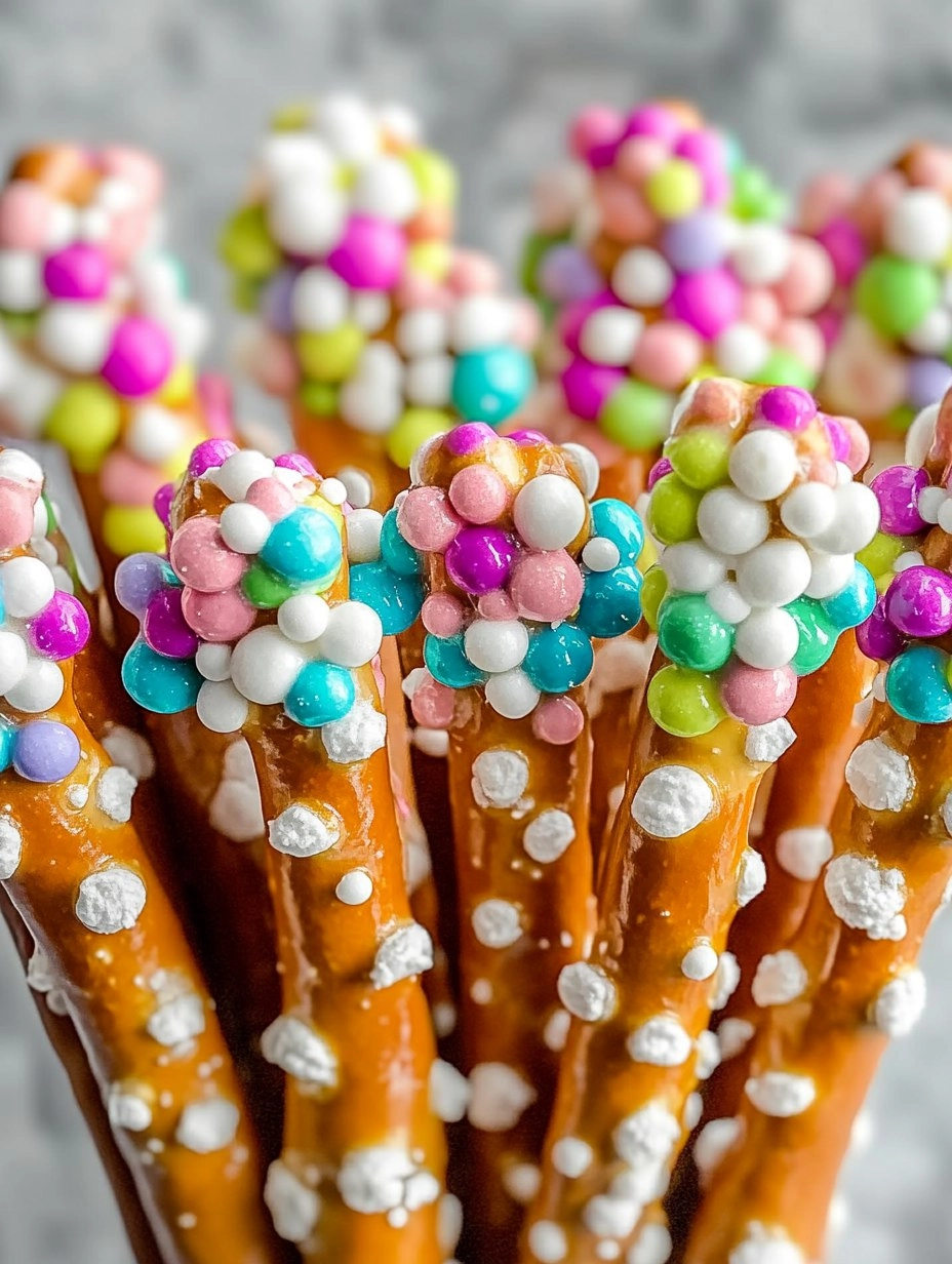 Dr. Seuss Truffula Tree Pretzel Rods to Delight Kids!