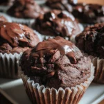 Easy-Double-Chocolate-Muffins-Recipe