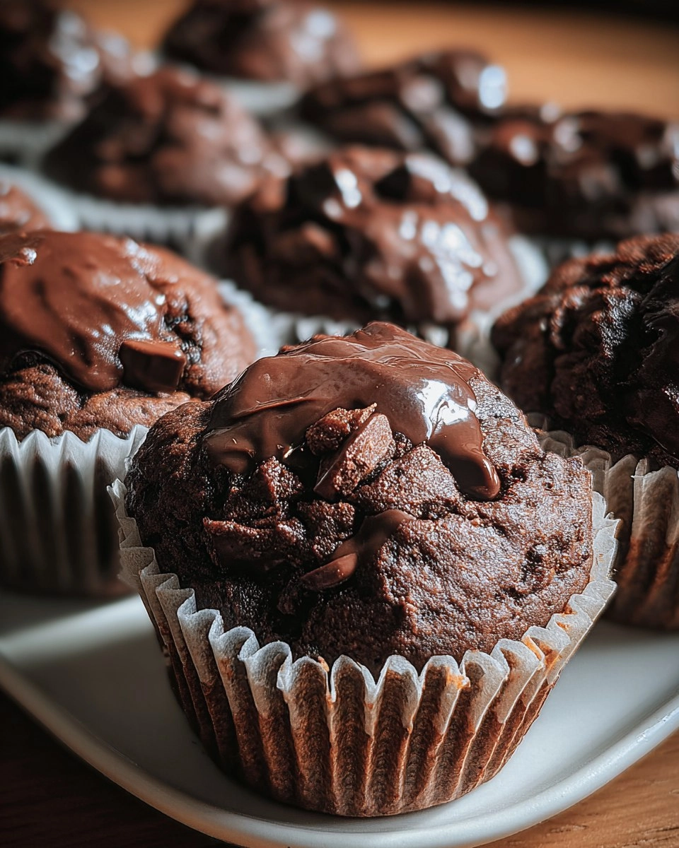 Easy-Double-Chocolate-Muffins-Recipe