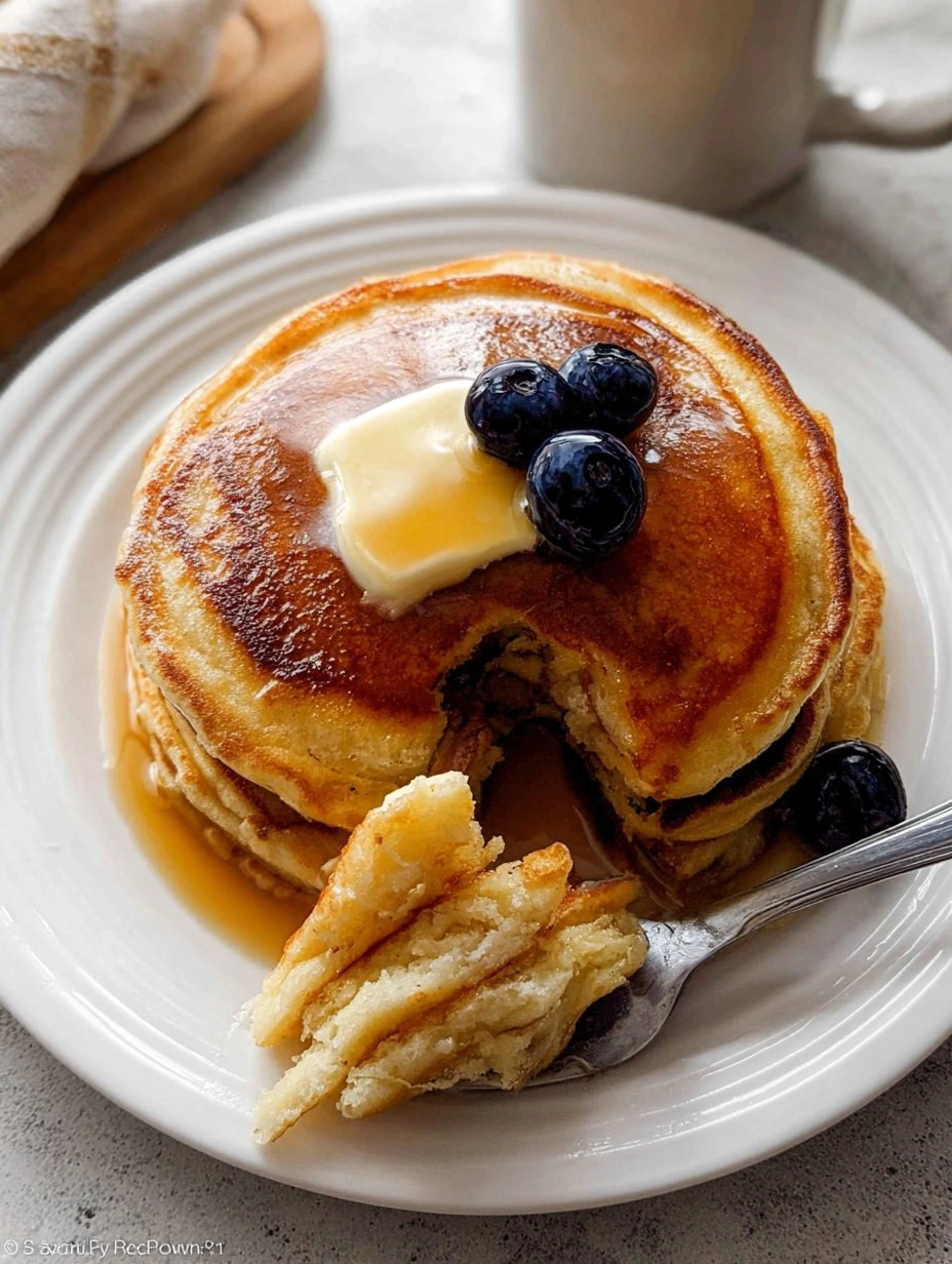 Fluffy Buttermilk Pancakes (Base Recipe for Any Topping)