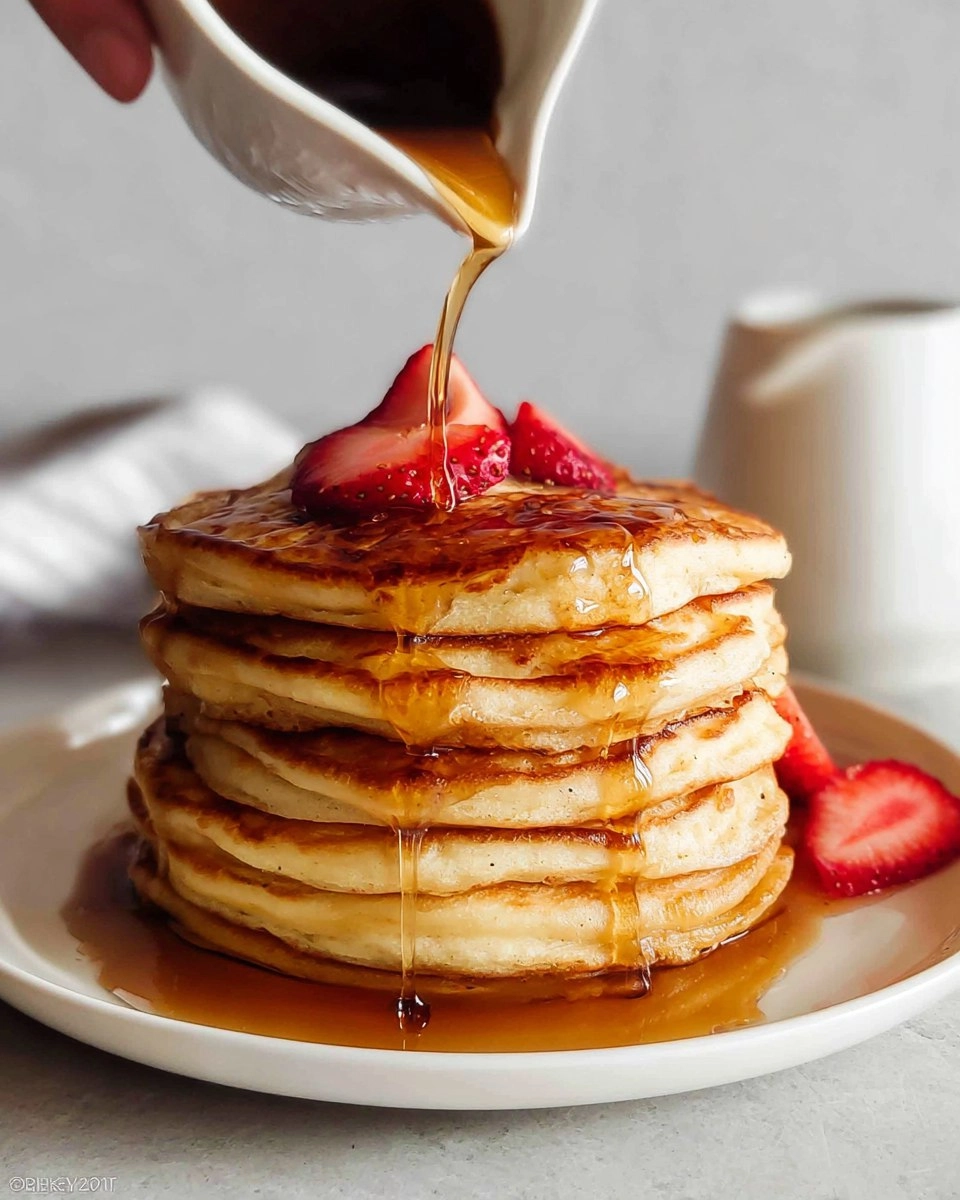 Fluffy Buttermilk Pancakes (Base Recipe for Any Topping)