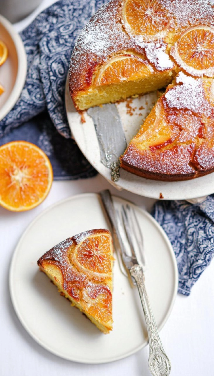 Glazed Blood Orange Olive Oil Cake (Ultra Moist Winter Citrus Loaf)