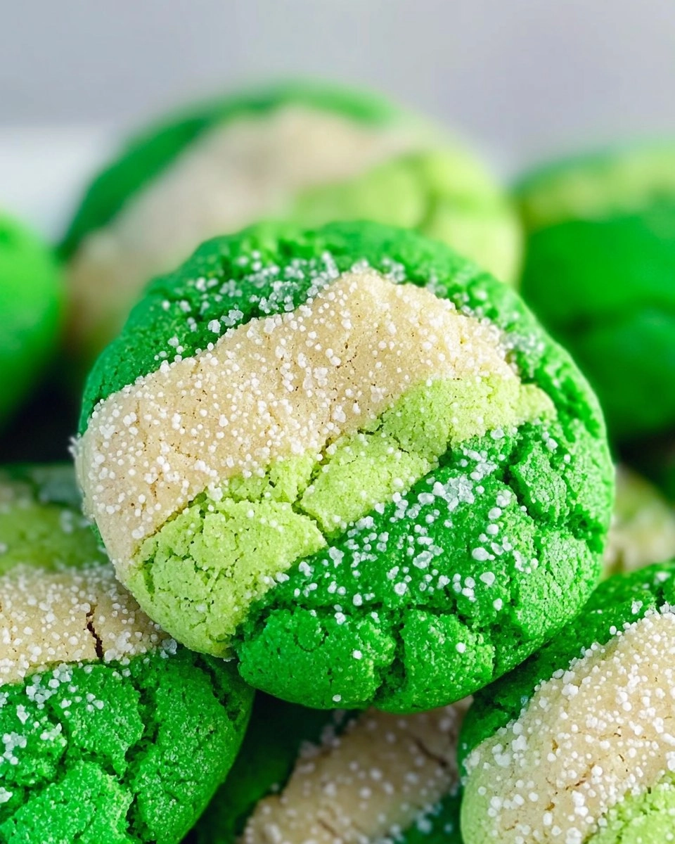 Green Cake Mix Cookies