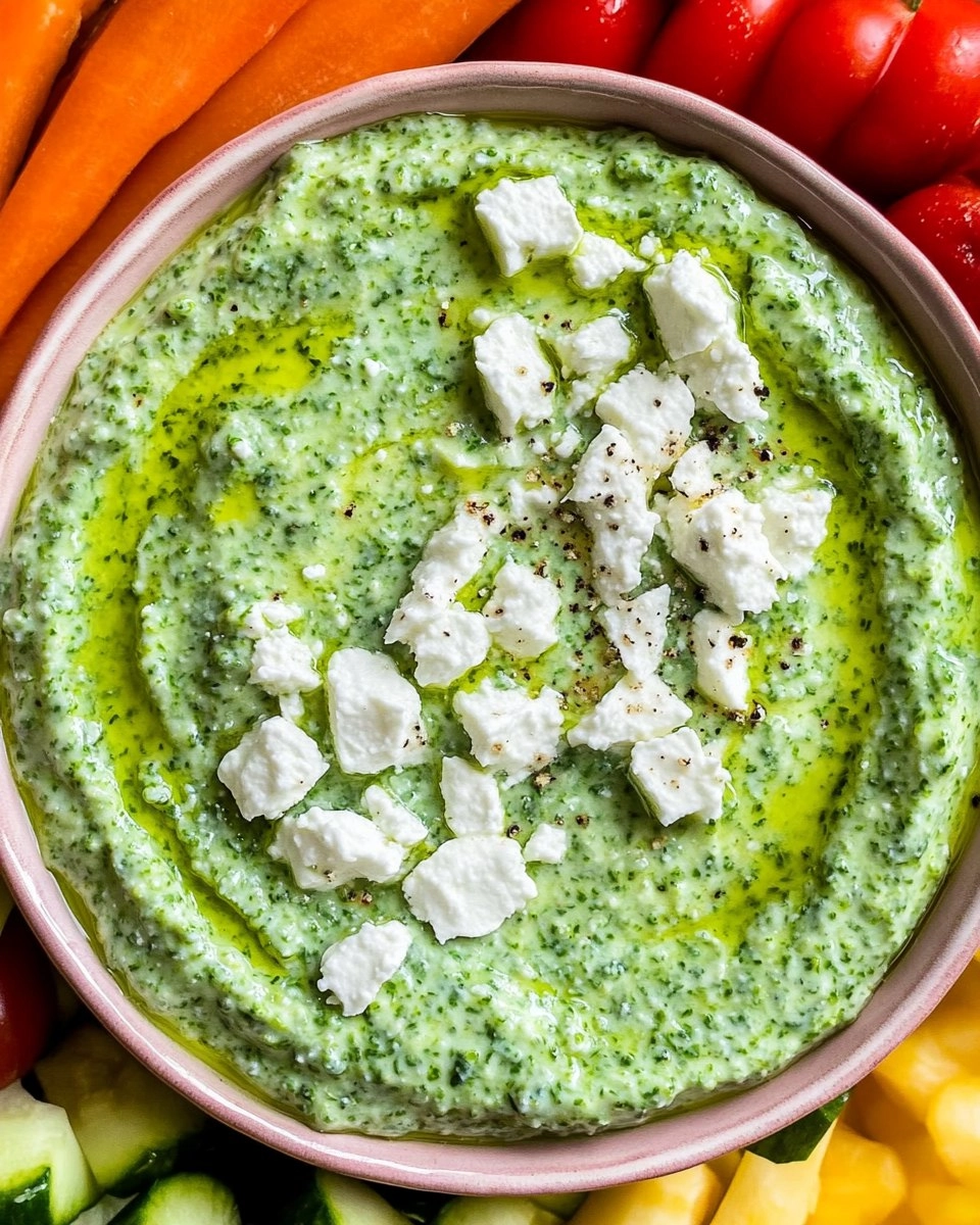 Green-Goddess-Yogurt-Dip-with-Veggie-Platter-Recipe