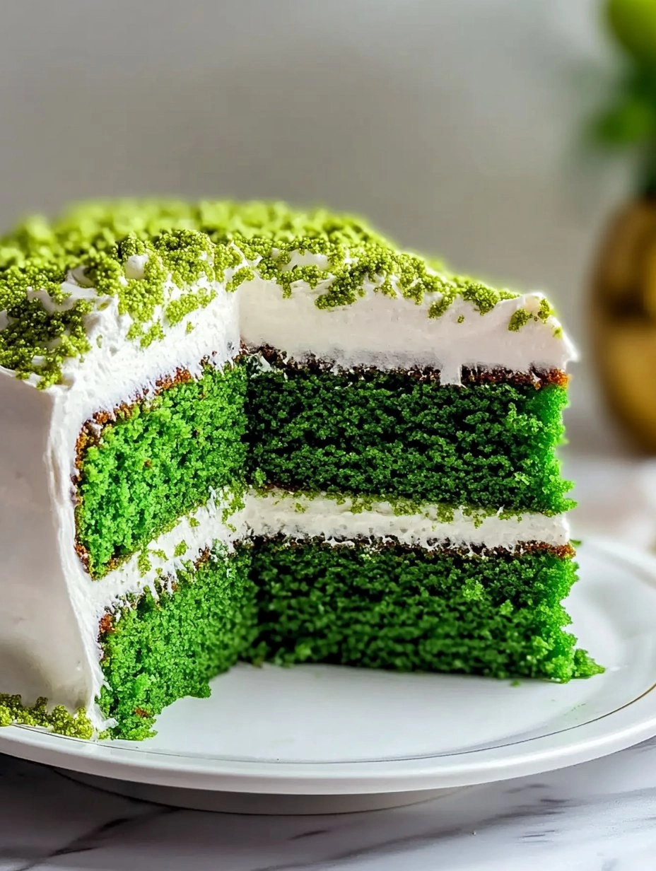 Green Velvet Cake