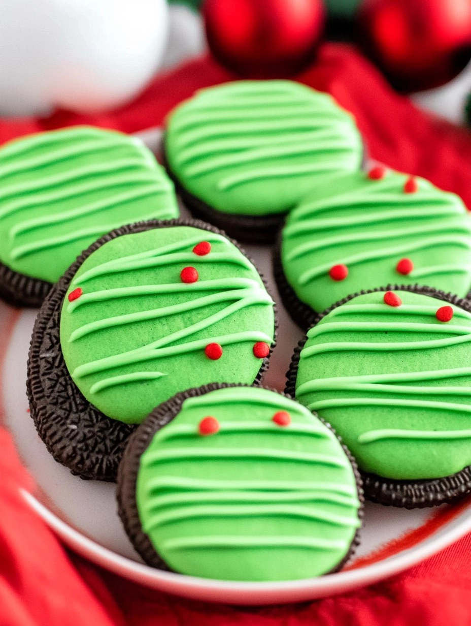 Grinch Oreos 72 Grinch Oreos