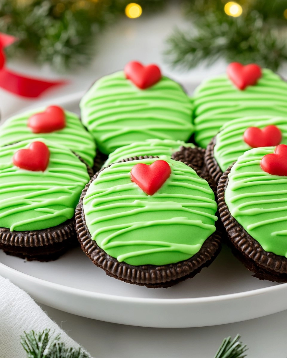 Grinch Oreos 73 Grinch Oreos