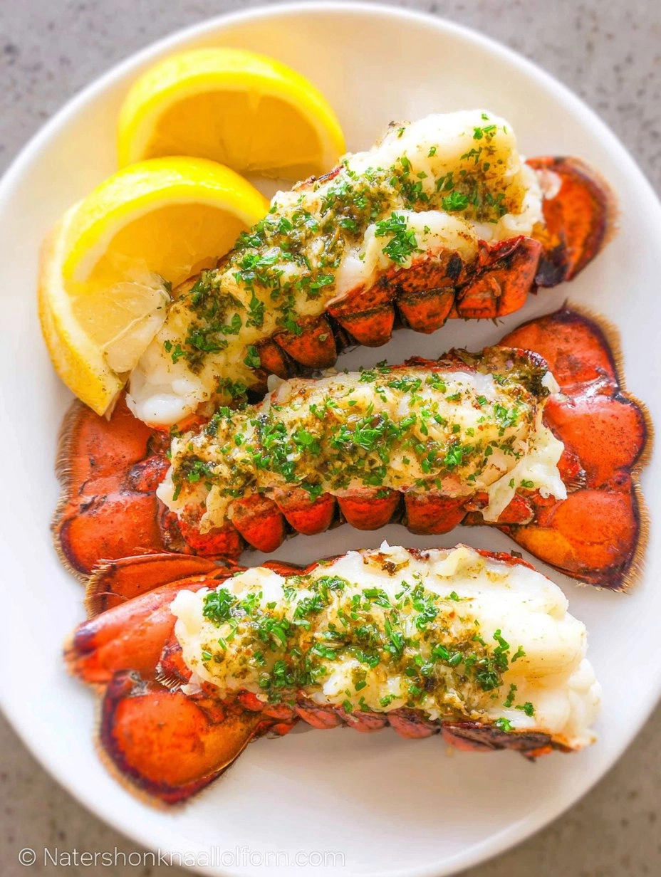 Lobster Tail in Irresistible Garlic Butter