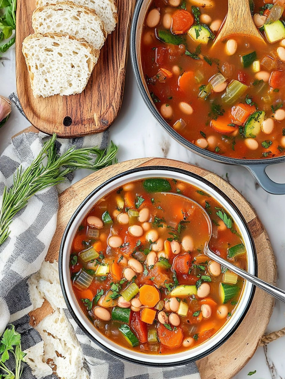 Minestrone Soup | Easy Vegetable and Bean Soup 127 Minestrone Soup | Easy Vegetable and Bean Soup