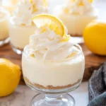 No-Bake-Lemon-Cheesecake-Cups-with-Vanilla-Cookie-Crust-Recipe