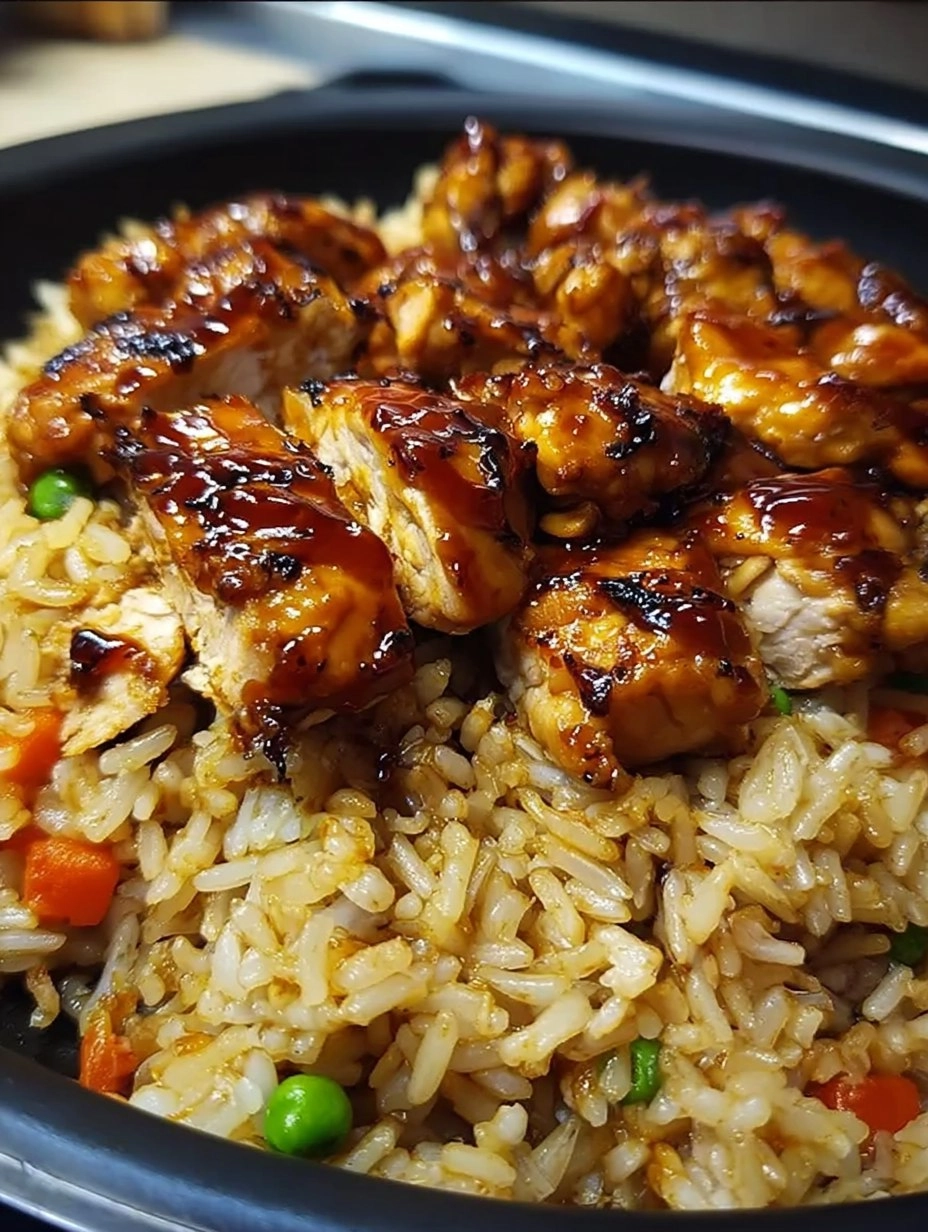 One-Pan Bold Honey BBQ Chicken Rice
