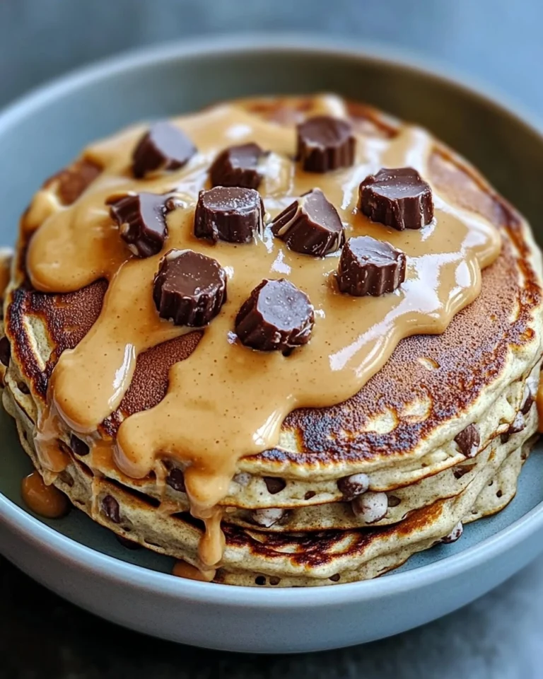 Peanut-Butter-Cup-Protein-Pancake-Bowl-Recipe