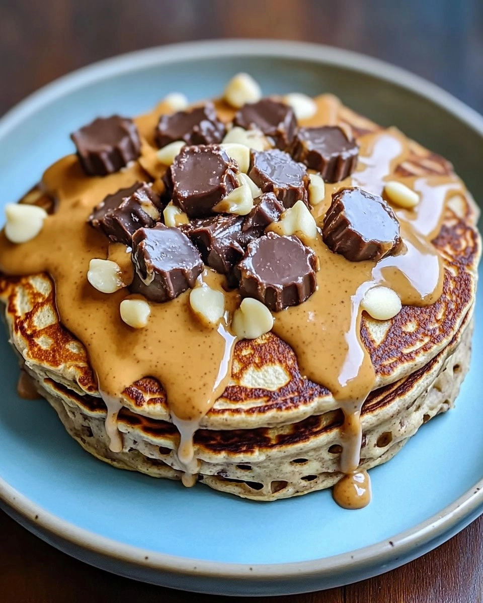 Peanut Butter Cup Protein Pancake Bowl