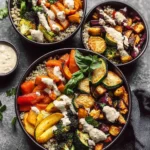 Quinoa Buddha Bowl | Healthy Grain Bowl with Roasted Veggies 144 Quinoa-Buddha-Bowl-Healthy-Grain-Bowl-with-Roasted-Veggies-Recipe