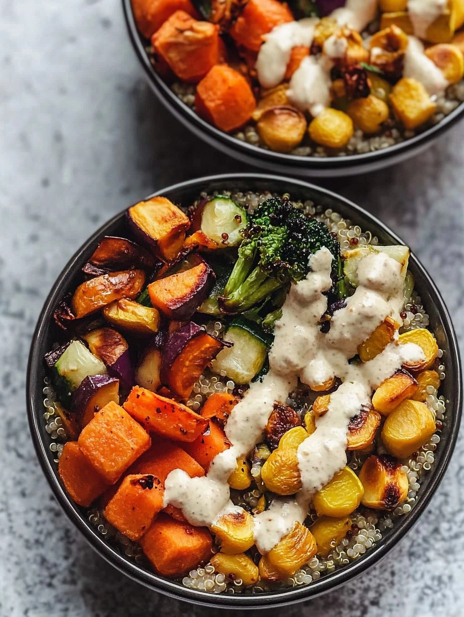 Quinoa Buddha Bowl | Healthy Grain Bowl with Roasted Veggies 142 Quinoa Buddha Bowl | Healthy Grain Bowl with Roasted Veggies