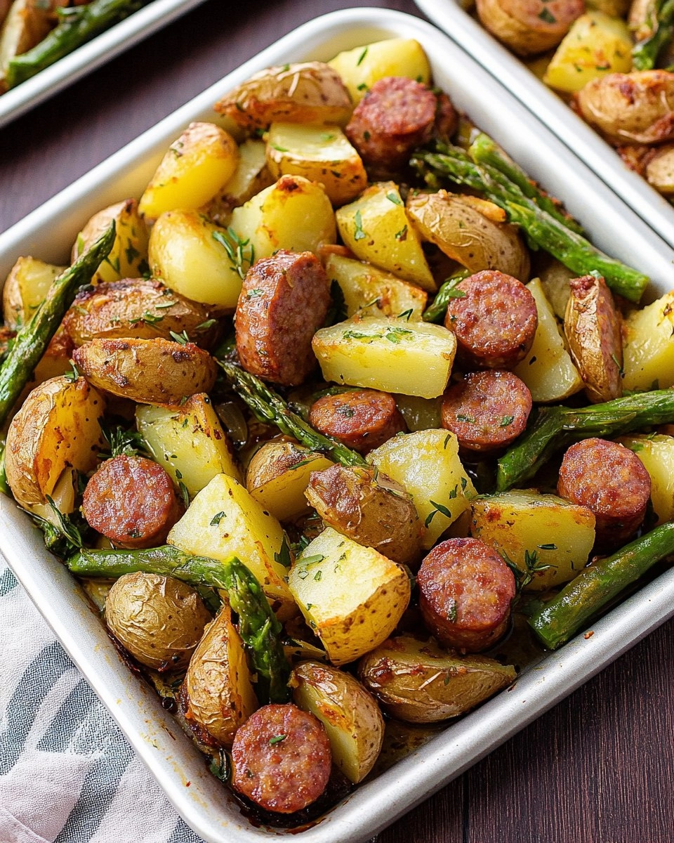 Sausage and Potato Sheet Pan Dinner | Easy One-Pan Meal