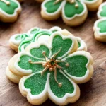 Shamrock Sugar Cookies | Decorated St Patrick's Day Cookies 139 Shamrock-Sugar-Cookies-Decorated-St-Patricks-Day-Cookies-Recipe