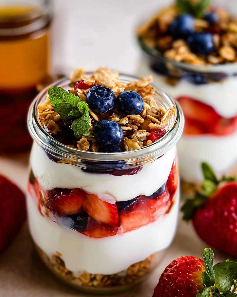 Simple-Fruit-Yogurt-Parfaits-with-Granola-Customizable-Recipe