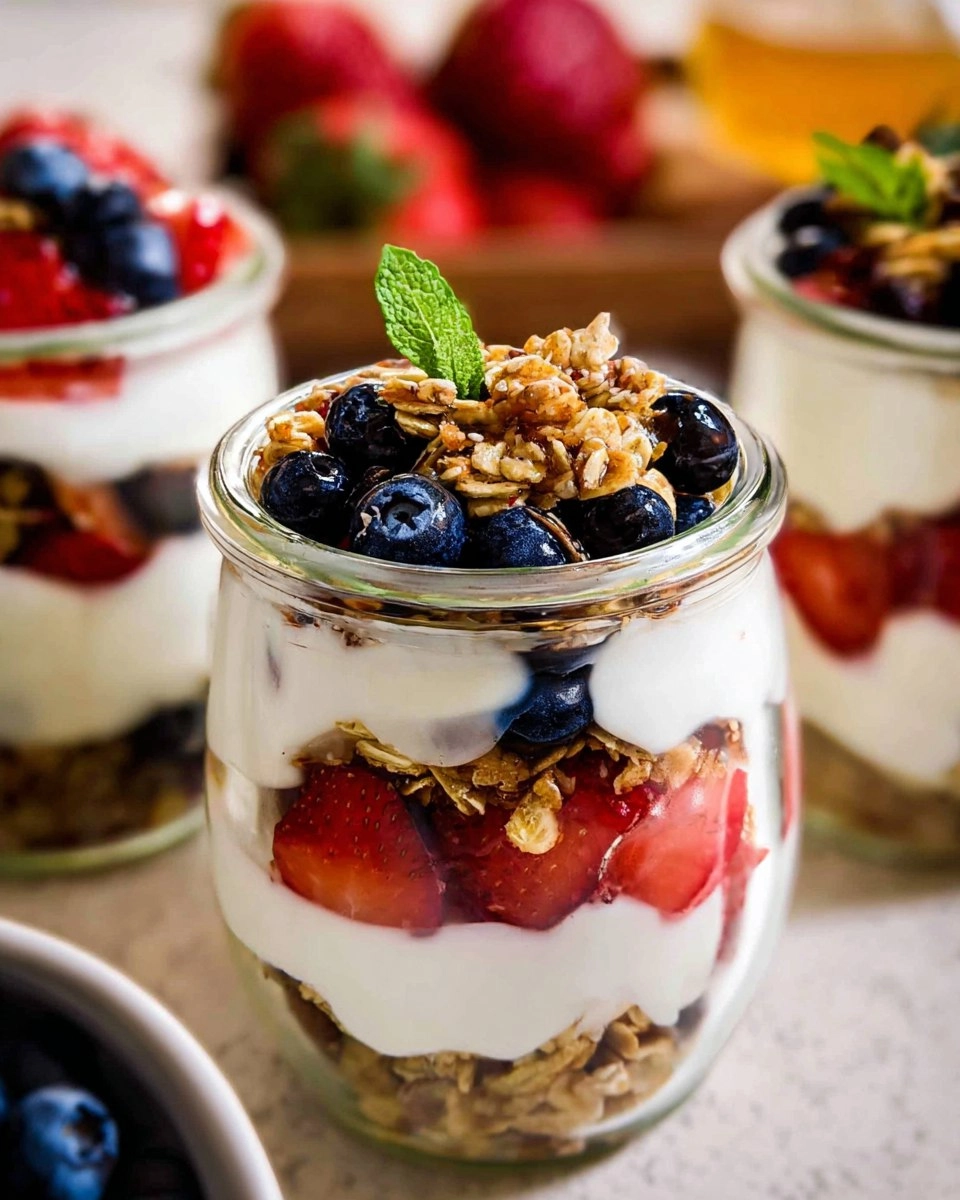 Simple Fruit & Yogurt Parfaits with Granola (Customizable) 53 Simple Fruit & Yogurt Parfaits with Granola (Customizable)