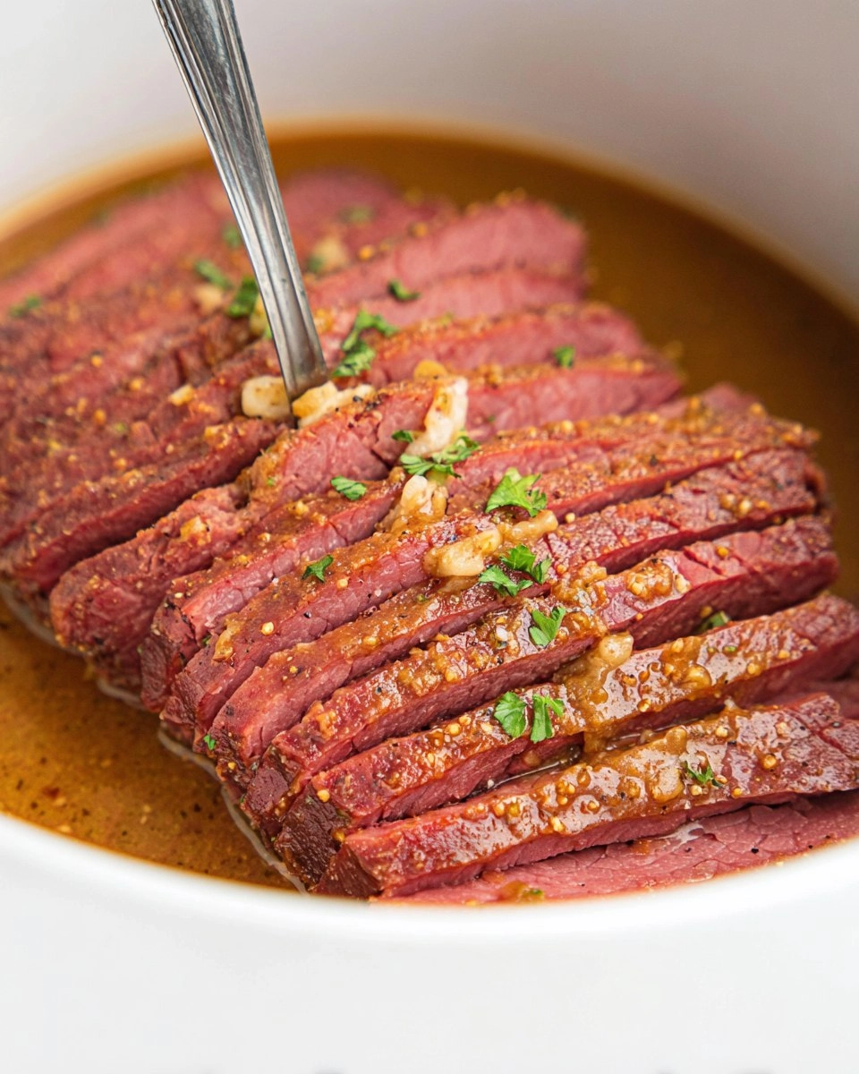 Slow Cooker Maple Mustard Corned Beef 78 Slow Cooker Maple Mustard Corned Beef