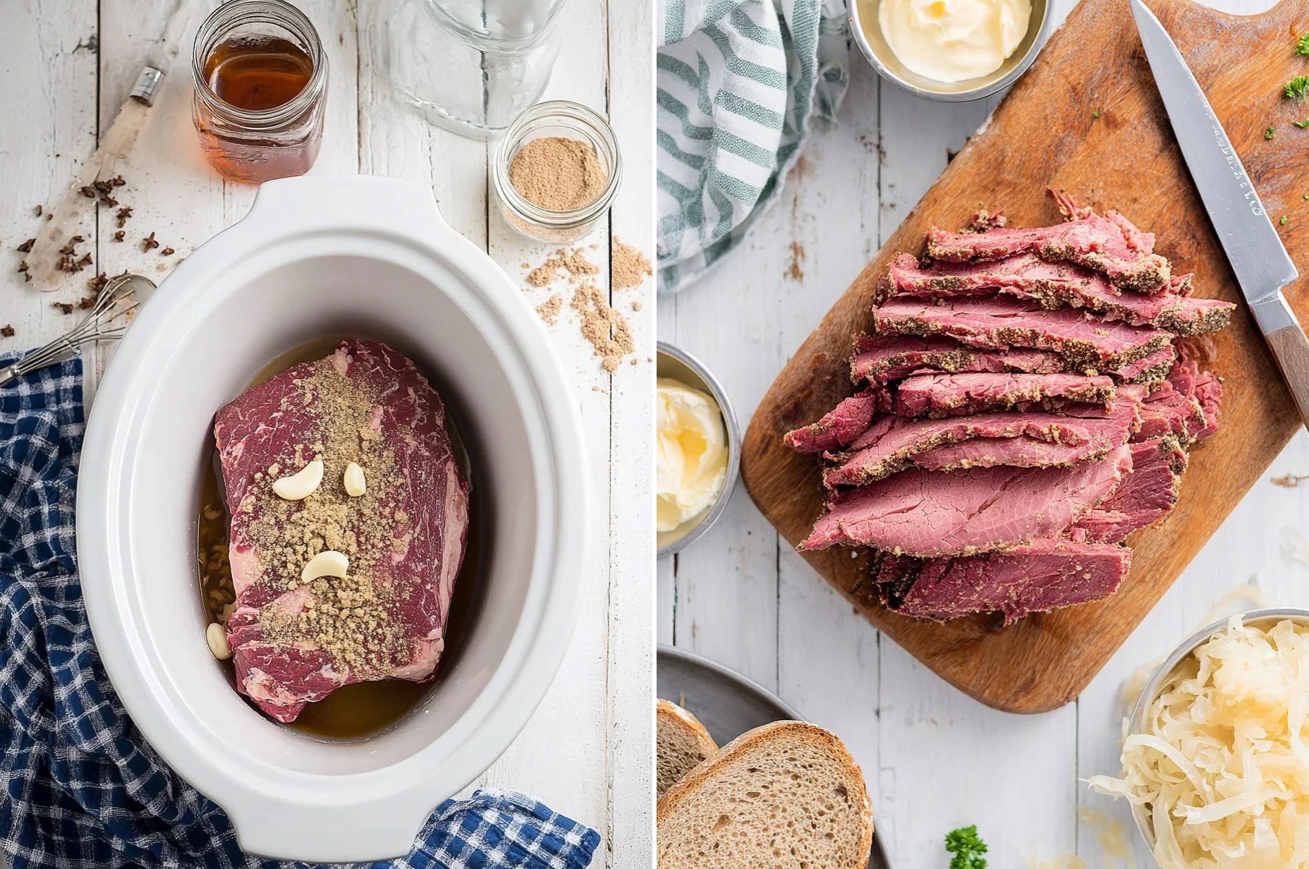 Slow Cooker Pastrami | Easy Crockpot Dinner