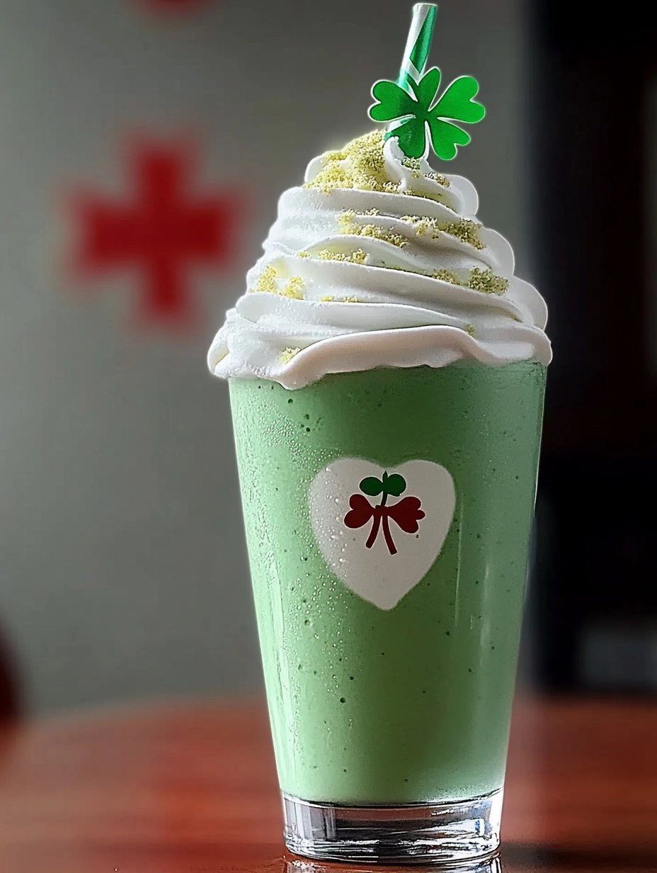 St Patrick's Day Shamrock Shake
