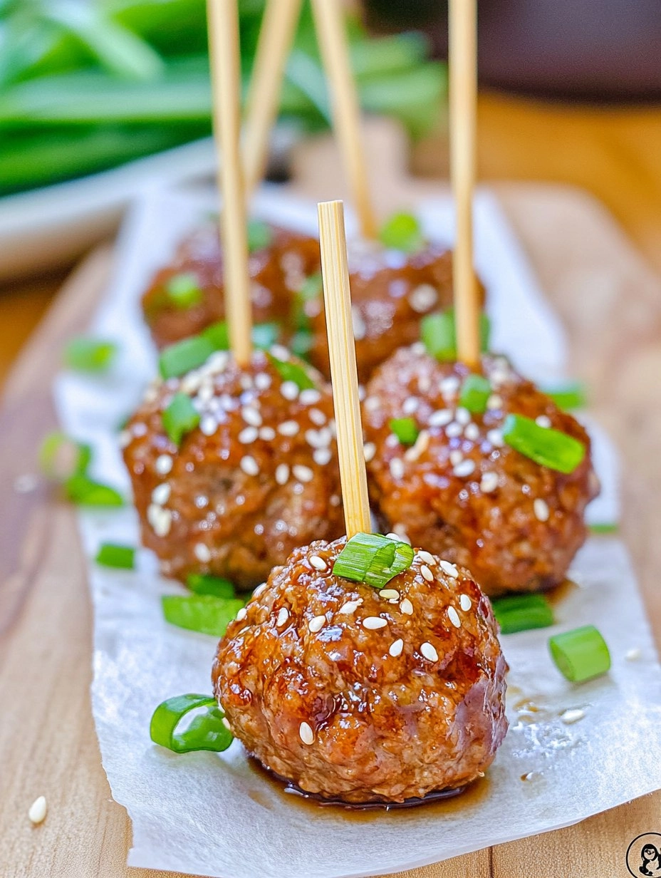 Teriyaki Meatballs