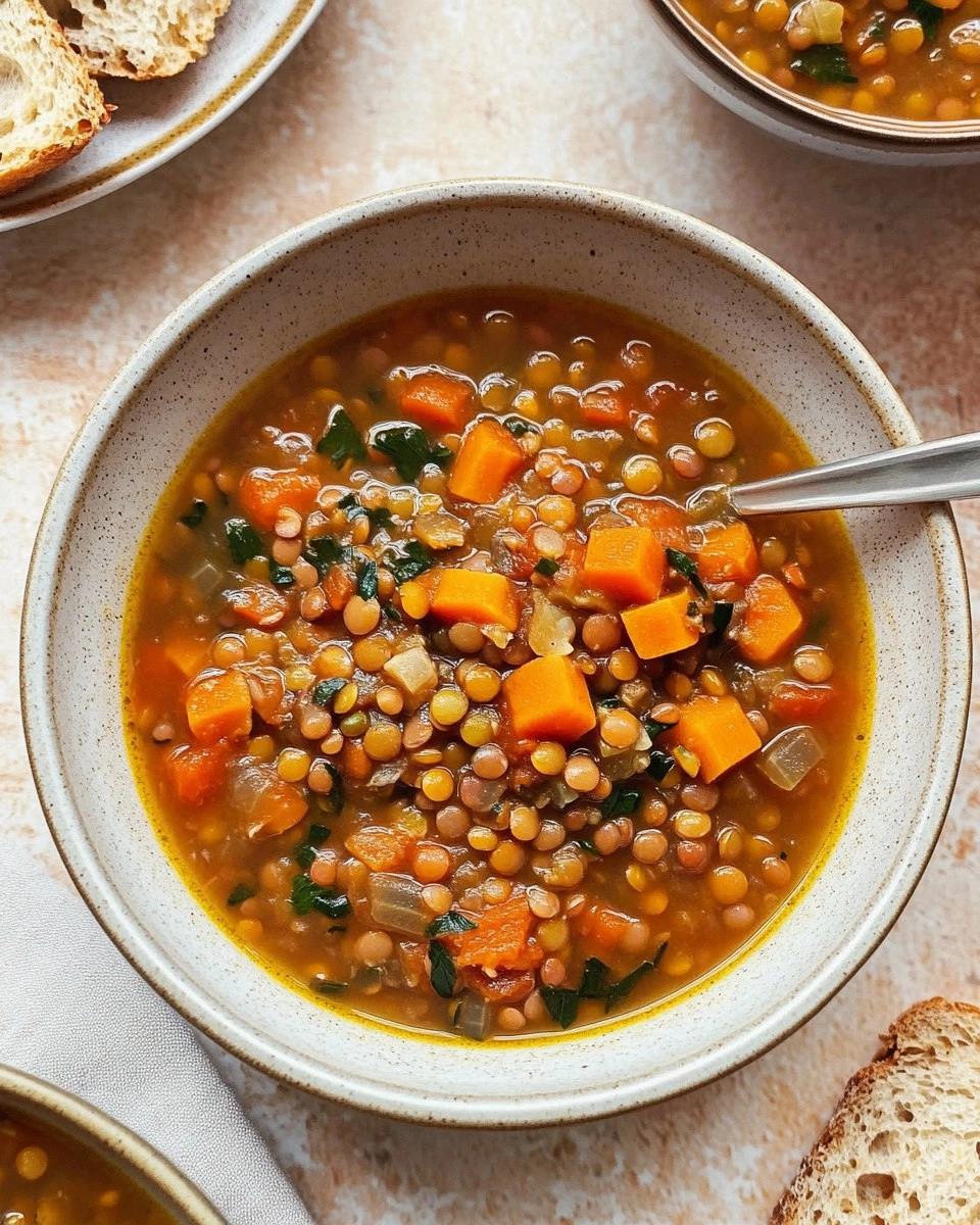 The Best Lentil Soup (Not Watery)