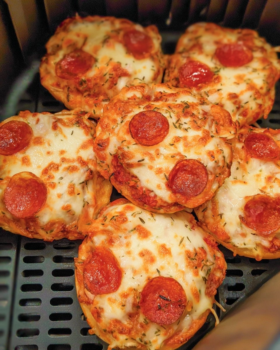 Air-Fryer-Bagel-Pizza-Recipe