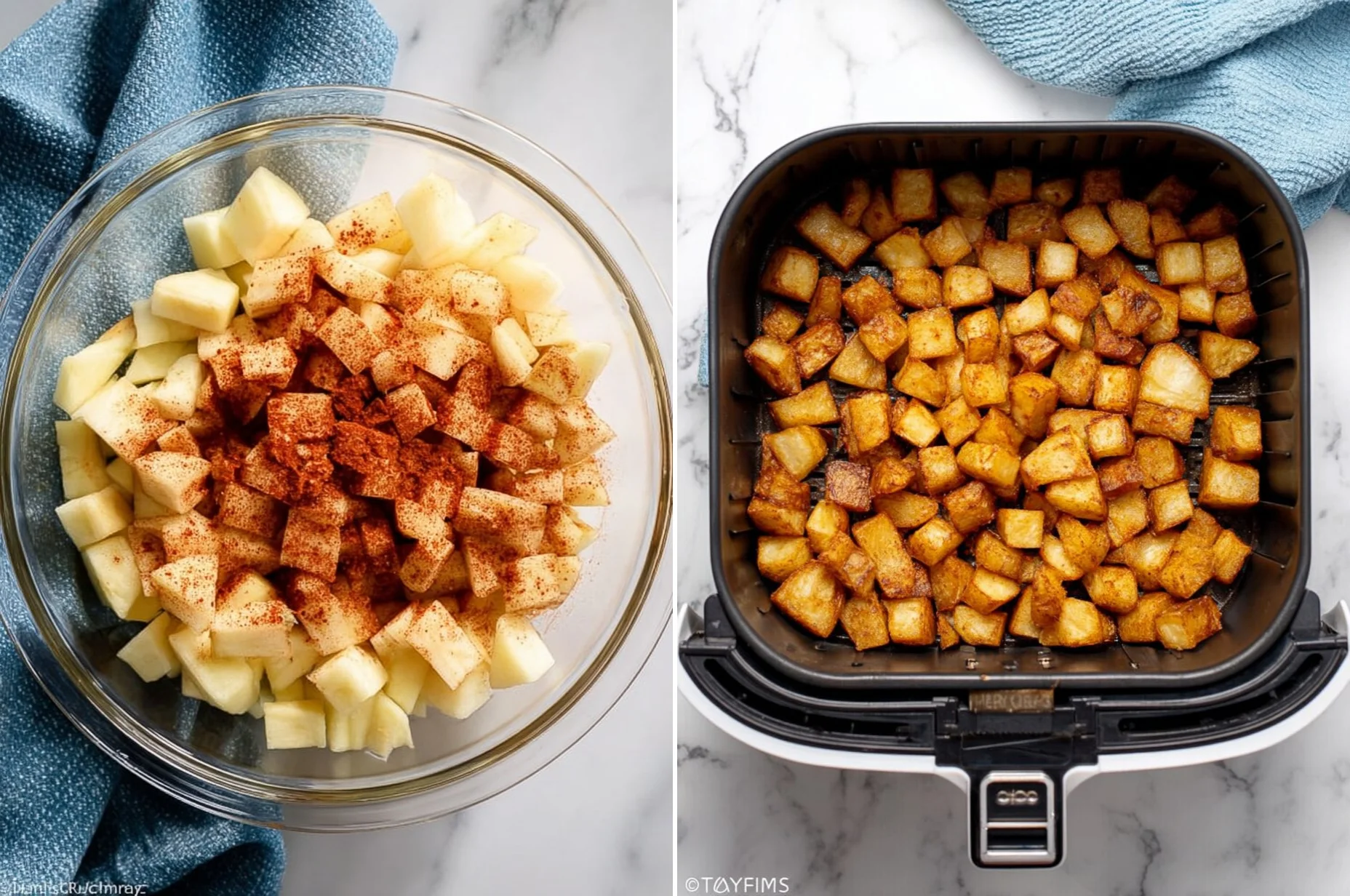 Air Fryer Breakfast Potatoes